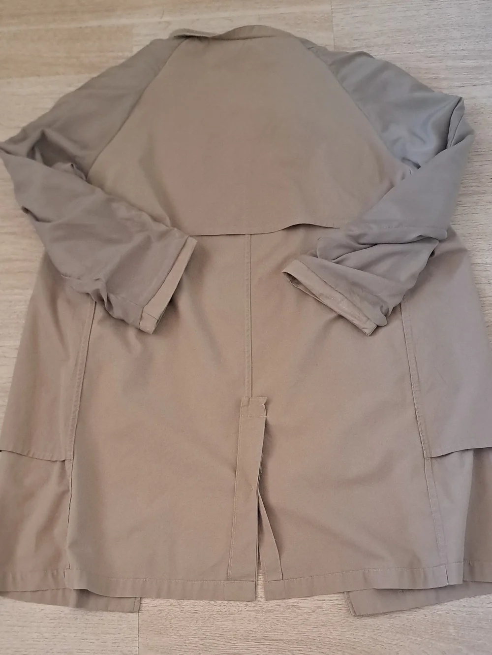 VINTAGE 60s ZEELANDER IMPORT Men's Tan Single-Breasted Trench Coat